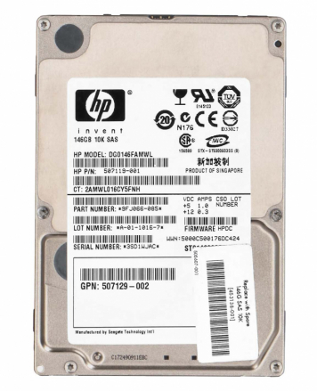 Жесткий диск HP 453138-001 146Gb 10000 SAS 2,5" HDD