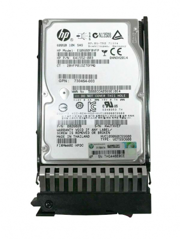 Жесткий диск HP MSA 730454-003 600Gb  SAS 2,5" HDD