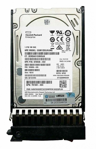 Жесткий диск HP J9F48A 1,2Tb MSA 10000 SAS 2,5" HDD