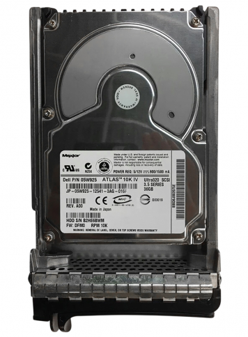 Жесткий диск Dell 5W925 36,7Gb  U320SCSI 3.5" HDD