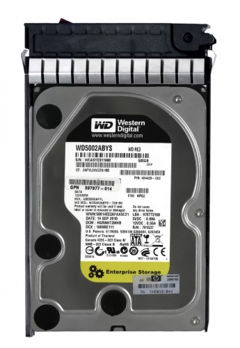 Жесткий диск HP 484429-002 500Gb SATAII 3,5" HDD