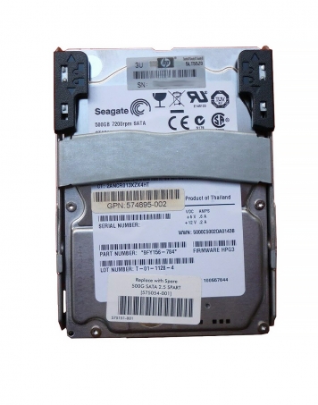 Жесткий диск HP 575054-001 500Gb  SATAII 2,5" HDD