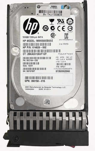 Жесткий диск HP 390158-015 500Gb SATAII 2,5" HDD