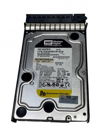 Жесткий диск HP 536831-001 1Tb  SATAII 3,5" HDD