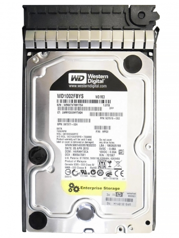 Жесткий диск HP 507515-002 1Tb SATAII 3,5" HDD