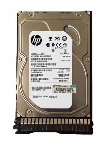 Жесткий диск HP 647276-002 500Gb  SATAIII 3,5" HDD
