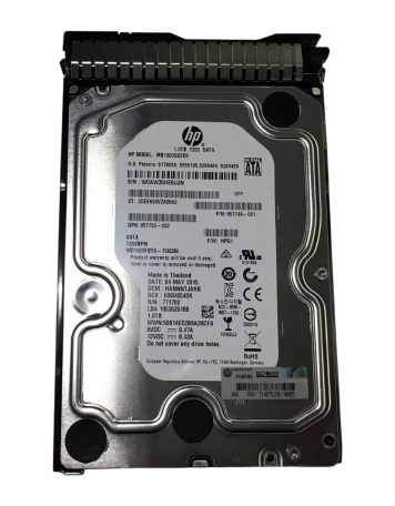 Жесткий диск HP 657753-002 1Tb  SATAIII 3,5" HDD