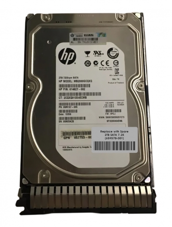 Жесткий диск HP 659339-B21 2Tb  SATAIII 3,5" HDD