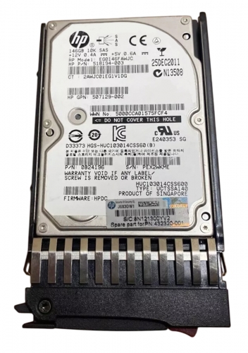 Жесткий диск HP 518194-003 146Gb SAS 2,5" HDD