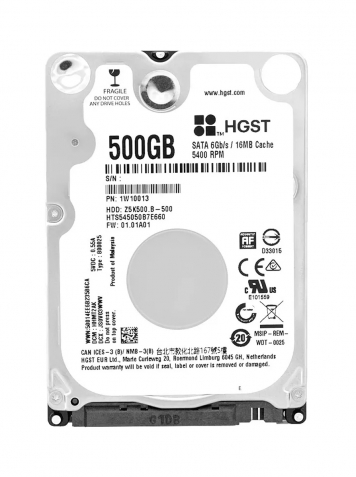 Жесткий Диск HGST HTS545050B7E660 500GB SATAIII 2.5" HDD