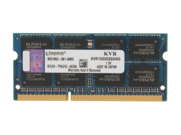 Оперативная память Kingston KVR1333D3S9/8G DDRIII 8Gb