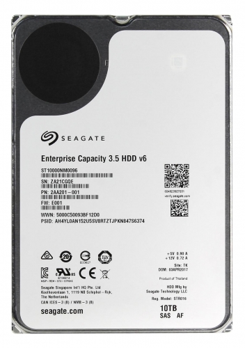 Жесткий диск Seagate 2AA201-001 10Tb 7200 SAS 3,5" HDD