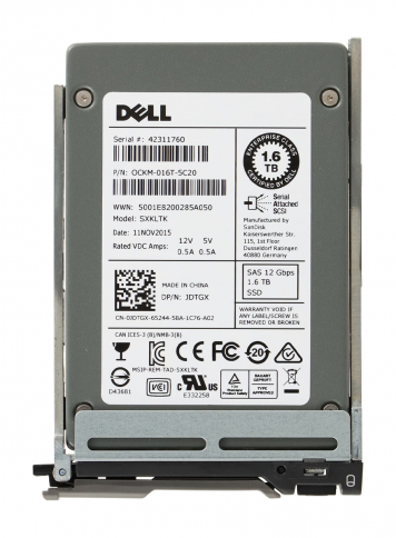 Жесткий диск Dell JDTGX 1.6TB SAS 2,5" SSD