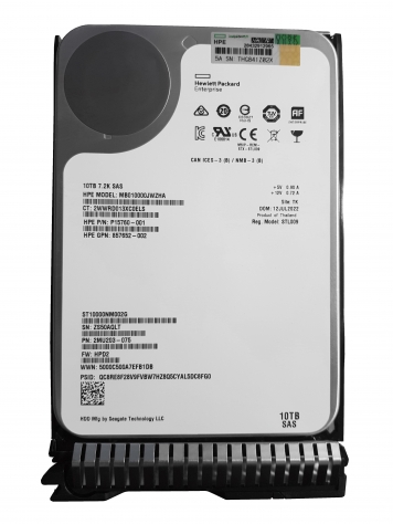 Жесткий Диск HP 2MU203-075 10Tb 7200 SAS 3,5" HDD