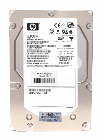 Жесткий диск HP 417855-B21 146Gb  SAS 3,5" HDD