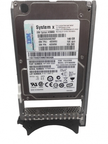 Жесткий диск IBM 42D0653 146Gb  SAS 2,5" HDD