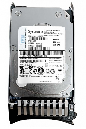 Жесткий диск IBM 42D0677 146Gb 15000 SAS 2,5" HDD