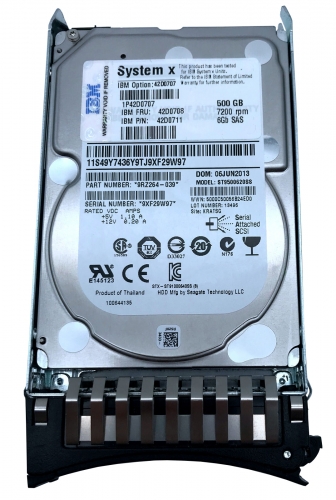 Жесткий диск IBM 49Y3726 500Gb  SAS 2,5" HDD