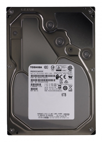 Жесткий диск Toshiba MG06SCA600E 6Tb 7200 SAS 3,5" HDD