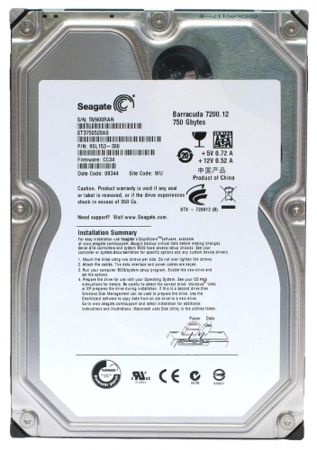 Жесткий диск Seagate 9SL153 750Gb  SATAII 3,5" HDD