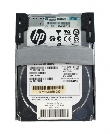 Жесткий диск HP 632080-B21 1Tb 7200 SATAIII 2,5" HDD