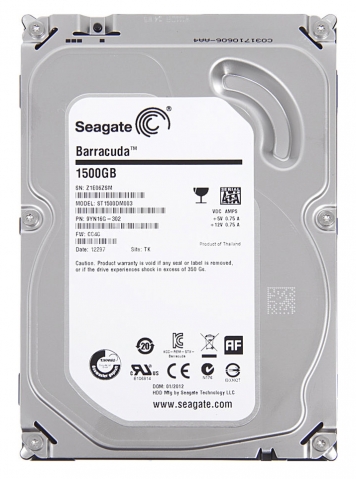 Жесткий диск Seagate 9YN16G-306 1,5Tb 7200 SATAIII 3.5" HDD