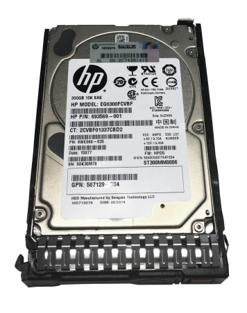 Жесткий диск HP 693569-001 300Gb  SAS 2,5" HDD