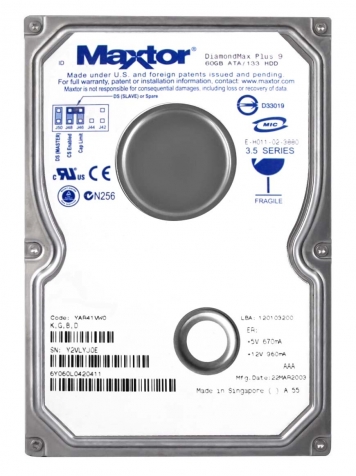 Жесткий диск Maxtor 6Y060L0 60Gb 7200 IDE 3.5" HDD