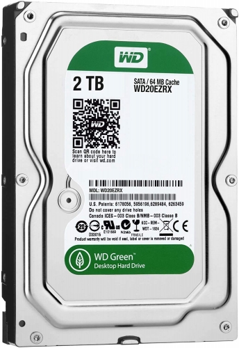 Жесткий диск Western Digital WD20EZRX 2Tb IntelliPower SATAIII 3.5" HDD