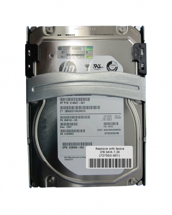 Жесткий диск HP 727553-001 2Tb 7200 SATAIII 3.5" HDD