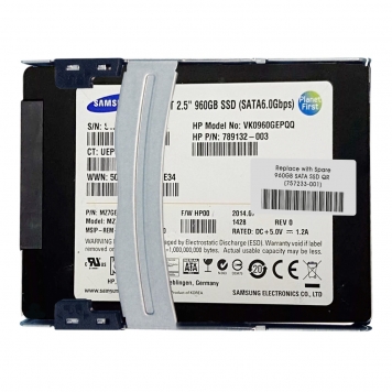 Жесткий Диск HP 757233-001 960Gb SATAIII 2.5" SSD