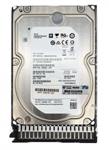 Жесткий диск HP 765253-B21 4Tb 7200 SATAIII 3.5" HDD