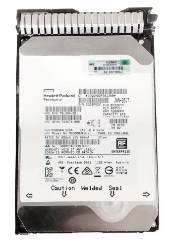 Жесткий диск HP 793674-006 6Tb 7200 SAS 3,5" HDD