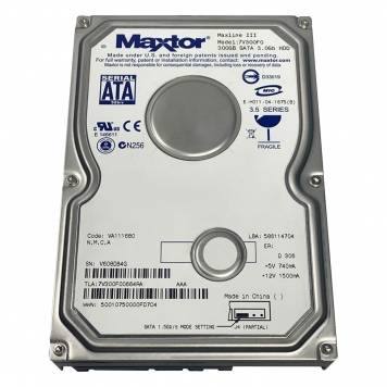 Жесткий Диск Maxtor 7V300F0 300Gb SATA 3,5" HDD