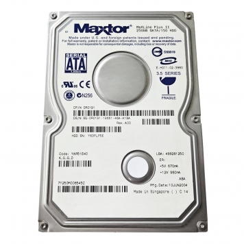Жесткий диск Maxtor 7Y250M0 250Gb  SATA 3,5" HDD