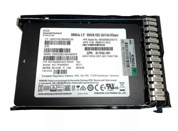 Жесткий диск HP 817032-001 960Gb SATAIII 2,5" SSD