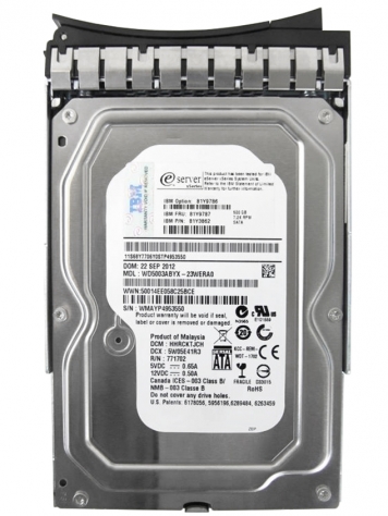 Жесткий диск Lenovo 81Y9787 500Gb 7200 SATAIII 3.5" HDD