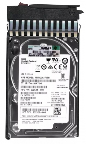 Жесткий диск HP 832983-001 1Tb 7200 SAS 2,5" HDD