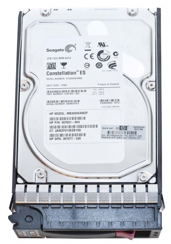 Жесткий диск HP MB2000EAMZF 2Tb  SATAII 3,5" HDD