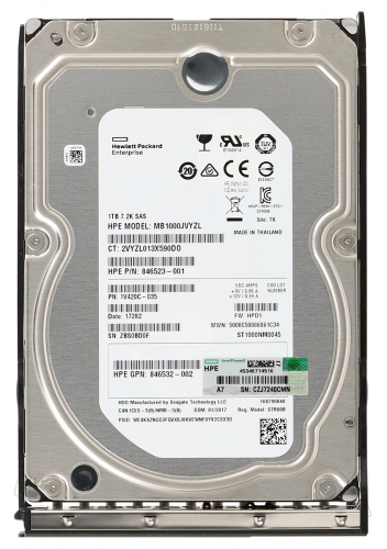 Жесткий диск HP 846526-B21 1TB 7200 SAS 3,5" HDD