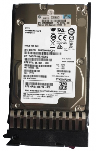 Жесткий диск HP 873033-001 900Gb 15000 SAS 2,5" HDD