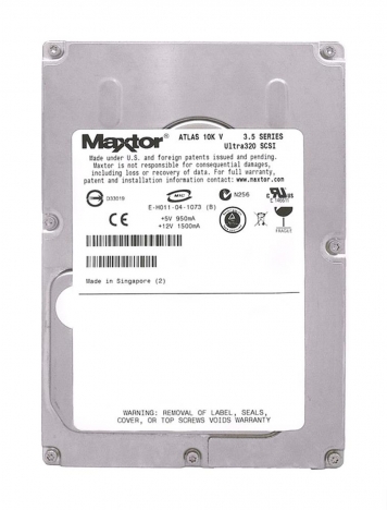 Жесткий диск Maxtor 8J147J0 146Gb  U320SCSI 3.5" HDD