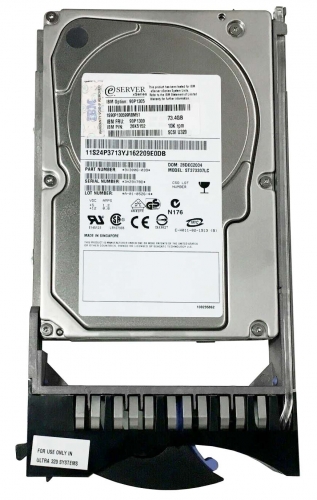 Жесткий диск IBM 39R7308 73,4Gb 10000 U320SCSI 3.5" HDD