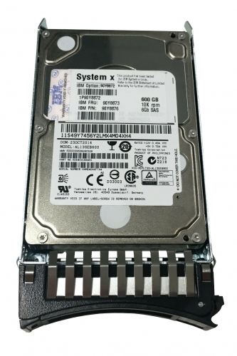 Жесткий диск IBM 90Y8872 600Gb  SAS 2,5" HDD