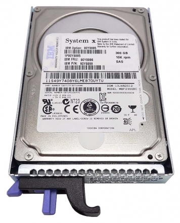 Жесткий диск IBM 90Y8896 300Gb 10000 SAS 2,5" HDD