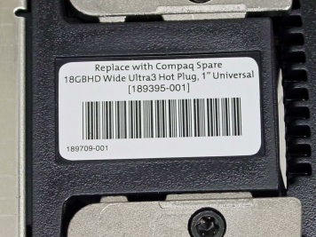 Жесткий диск Compaq 189709-001 18,2Gb  U160SCSI 3.5" HDD