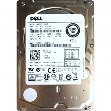 Жесткий диск Dell NWH7V 300Gb 15000 SAS 2,5" HDD