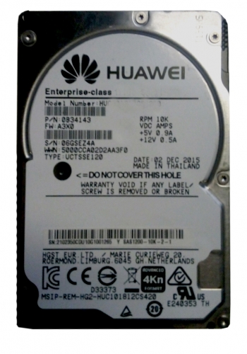 Жесткий диск Huawei SAS600-10K-2-01 600Gb 10000 SAS 2,5" HDD