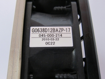 Блок Вентиляторов EMC G0638D12BAZP-17
