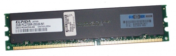 Оперативная память Elpida EBD21RD4ADNA-6B DDR 2048Mb